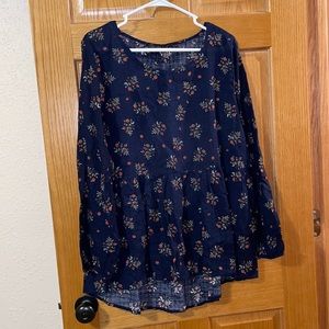 Ladies peasant cotton tunic, Zanzea brand size XL